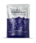 Canagan -Free Run Chicken For Sterilised & Senior Cats (85g)
